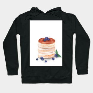 Pancakes watercolor Hoodie